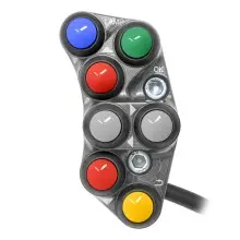 Left Racing Handlebar Switch for Yamaha YZF-R9 (Titanium)