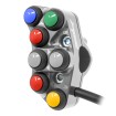 Left Racing Handlebar Switch for Yamaha YZF-R9 (Titanium)