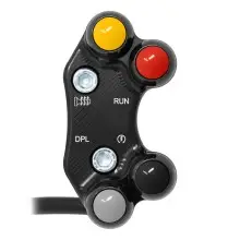 Jetprime Commodo de guidon Routier droit pour