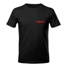 Jetprime T-Shirt aus 100 % Baumwolle (Schwarz)