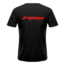 Jetprime T-Shirt aus 100 % Baumwolle (Schwarz) 2