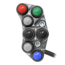Jetprime Commodo de guidon Racing gauche pour