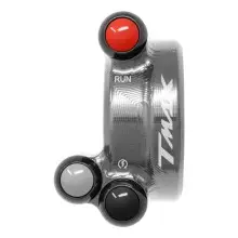 Throttle control with integrated handlebar switch for Yamaha T-MAX 530 2015/2016 (Titanium)