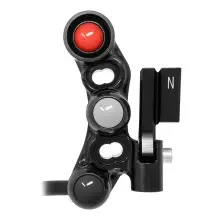 Pulsantiera destra Racing con leva Neutral per Ducati Panigale V4 R (Fori universali)