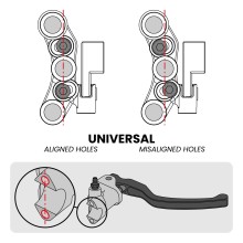 Right Racing Handlebar Switch with Neutral Lever for Ducati Panigale V4 R (Universal holes) 2