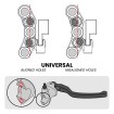 Rechter Racing-Lenkerschalter mit Neutral-Hebel für Ducati Panigale V4 R (Universelle Löcher)