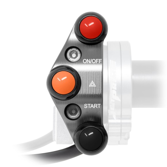 Zusätzlicher Lenkerschalter für Schnellgasgriff für Triumph Trident 800 (Titan)