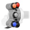Pulsantiera aggiuntiva per comando gas rapido per Triumph Speed Triple 1200 (Titanio)