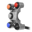 Pulsantiera aggiuntiva per comando gas rapido per Triumph Speed Triple 1200 (Titanio)