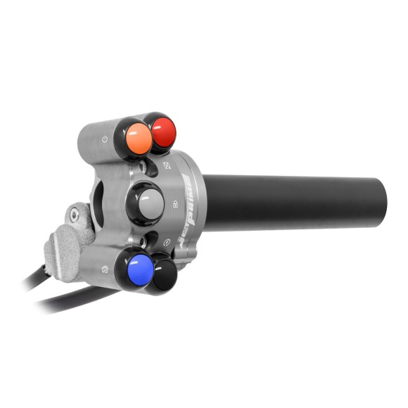 Additional handlebar switch for quick throttle for Triumph Speed Triple 1200 (Titanium)