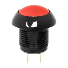 Latching Push Button for Jetprime Handlebar Switch (Gloss Finish) (Red)