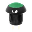 Bouton-poussoir à accrochage pour commodo de guidon Jetprime (Finition brillante) (Vert)