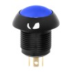 Bouton-poussoir NC pour commodo de guidon Jetprime (Finition brillante) (Bleu)