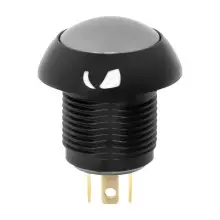 NC Push Button for Jetprime Handlebar Switch (Gloss Finish) (Grey)