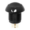 Pulsante NC per pulsantiera Jetprime (Finitura Lucida) (Nero)