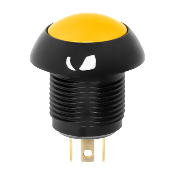Pulsante NC per pulsantiera Jetprime (Finitura Lucida) (Giallo)