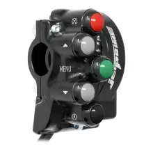 Throttle control cover with integrated handlebar switch for Yamaha MT-10 2