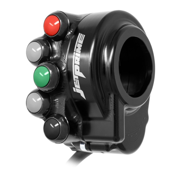 Throttle control cover with integrated handlebar switch for Yamaha MT-10
