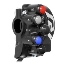 Gassteuerung Abdeckung mit integriertem Lenkerschalter für Yamaha YZF-R1 2