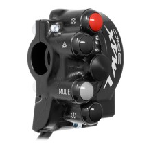 Cache de commande d'accélérateur avec commodo de guidon intégré pour Yamaha T-MAX 560 2
