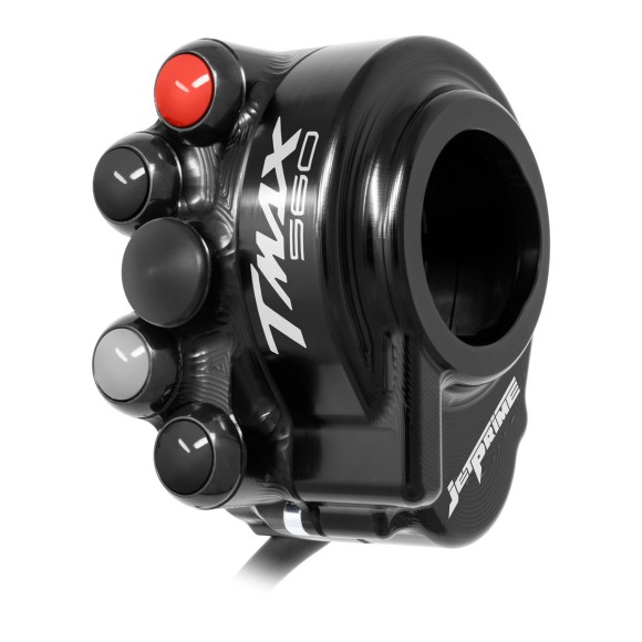 Cover comando gas con pulsantiera integrata per Yamaha T-MAX 560