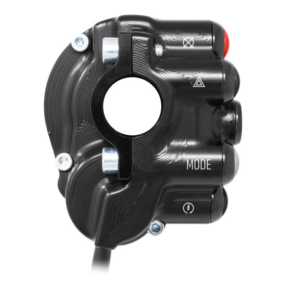 Cover comando gas con pulsantiera integrata per Yamaha T-MAX 560