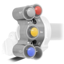 Commodo de guidon supplémentaire Enduro pour poignée de gaz rapide pour Aprilia Tuareg 660 (Titane) 2