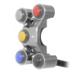 Additional Enduro handlebar switch for quick throttle for Aprilia Tuareg 660 (Titanium)