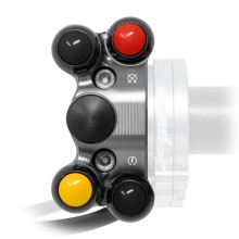 Commodo de guidon supplémentaire pour poignée de gaz rapide pour Yamaha T-MAX 560 (Titane)