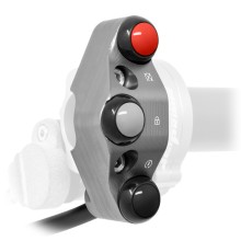 Pulsantiera aggiuntiva Racing per comando gas rapido per KTM 1390 Super Duke R (Titanio) 2