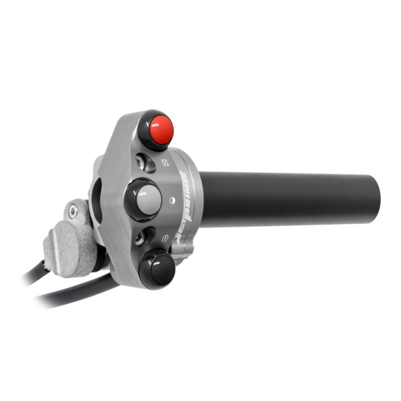 Additional handlebar switch for quick throttle for Aprilia Tuono 457 (Titanium)