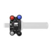 Throttle control cover with integrated handlebar switch for Ducati Panigale V4 R