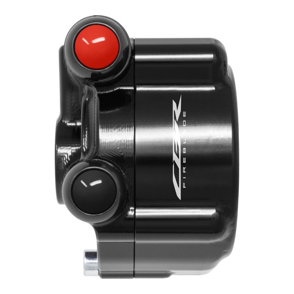 Cache de commande d'accélérateur avec commodo de guidon intégré pour Honda CBR 1000 RR.