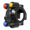 Throttle control cover with integrated handlebar switch for Ducati Streetfighter V2
