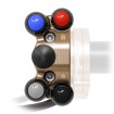 Additional handlebar switch for quick throttle for Aprilia Tuareg 660 (Bronze)