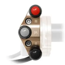 Zusätzlicher Lenkerschalter für Schnellgasgriff für Ducati Streetfighter V4 (Bronze)