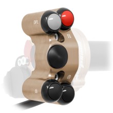 Zusätzlicher Lenkerschalter für Schnellgasgriff für Ducati Diavel V4 (Bronze) 2