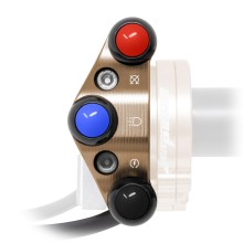 Additional handlebar switch for quick throttle for Honda CBR 600 RR (Bronze)