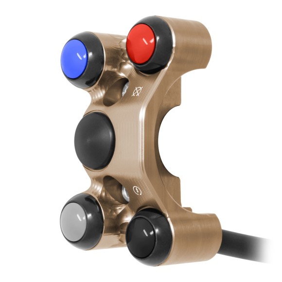 Additional handlebar switch for quick throttle for KTM 1290 Super Duke R (Bronze)