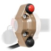 Zusätzlicher Lenkerschalter für Schnellgasgriff für MV Agusta Brutale 675 (Bronze)
