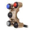 Pulsantiera aggiuntiva per comando gas rapido per Yamaha MT-10 (Bronzo)