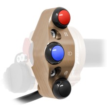 Additional Racing handlebar switch for quick throttle for Ducati Monster 937 (Bronze) 2