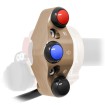 Commodo de guidon supplémentaire Racing pour poignée de gaz rapide pour Ducati Streetfighter V2 (Bronze)