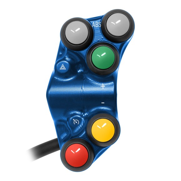 Left Street Handlebar Switch for BMW M 1000 R (Blue)