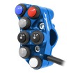 Pulsantiera sinistra Stradale per BMW M 1000 XR (Blu)