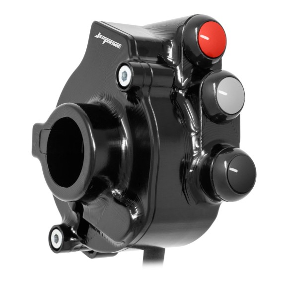 Throttle control cover with integrated handlebar switch for Yamaha YZF-R9