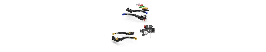 Adjustable brake and clutch levers